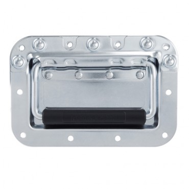 Medium Recessed Flip Handle with Thin Grip and Rivet Protection